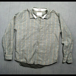 Gramicci Live Free Mens Long Sleeve Shirt Gray Size Large Gorpcore Casual Soft